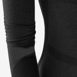 Kipsta Thermoshirt Voor Volwassenen Keepdry 500 LANGE MOUWEN -Modekleding thermoshirt voor volwassenen keepdry 500 lange mouwen zwart 14