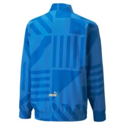 Puma Thuisshirt Kinderen Pre-wedstrijd Jas Italie 2022 -Modekleding thuisshirt kinderen pre wedstrijd jas italie 2022 2