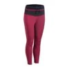 Tight Voor Trail Running Dames 7/8-lengte Frambozenrood -Modekleding tight voor trail running dames 78 lengte frambozenrood