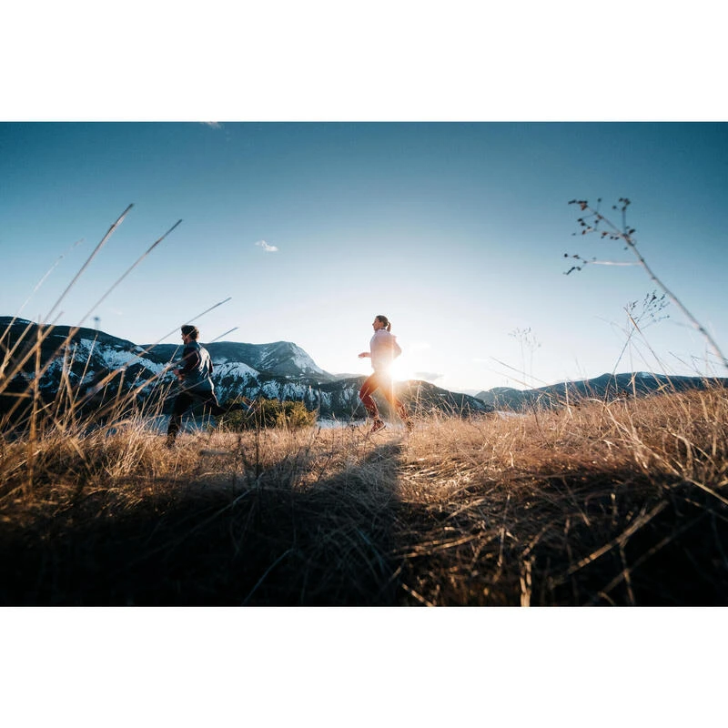 Tight Voor Trail Running Dames 7/8-lengte Frambozenrood 10 Tight Voor Trail Running Dames 7/8-lengte Frambozenrood - Afbeelding 8