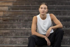 Top Voor Streetdance Dames Gebroken Wit -Modekleding top voor streetdance dames gebroken wit 8