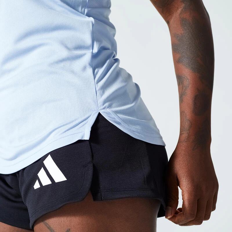 ADIDAS Topje Voor Cardiofitness Dames Blauw 7 ADIDAS Topje Voor Cardiofitness Dames Blauw - Afbeelding 5