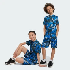 ADIDAS Train Essentials Seasonal AEROREADY Allover Print Regular-Fit Short