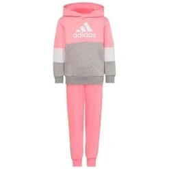 ADIDAS Trainingspak Colourblock Fleece Roze - HU0429