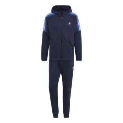 ADIDAS Trainingspak Fleece Colorblock Blauw - HK4463 9 ADIDAS Trainingspak Fleece Colorblock Blauw - HK4463 -Modekleding trainingspak fleece colorblock blauw hk4463 2