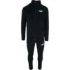 Trainingspak Puma Clean Sweat, Zwart, Mannen -Modekleding trainingspak puma clean sweat zwart mannen