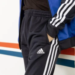 ADIDAS TRAININGSPAK VOOR KINDEREN COLORBLOCK BLAUW -Modekleding trainingspak voor kinderen colorblock blauw 13