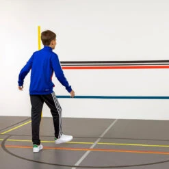 ADIDAS TRAININGSPAK VOOR KINDEREN COLORBLOCK BLAUW/ROOD -Modekleding trainingspak voor kinderen colorblock blauwrood 15