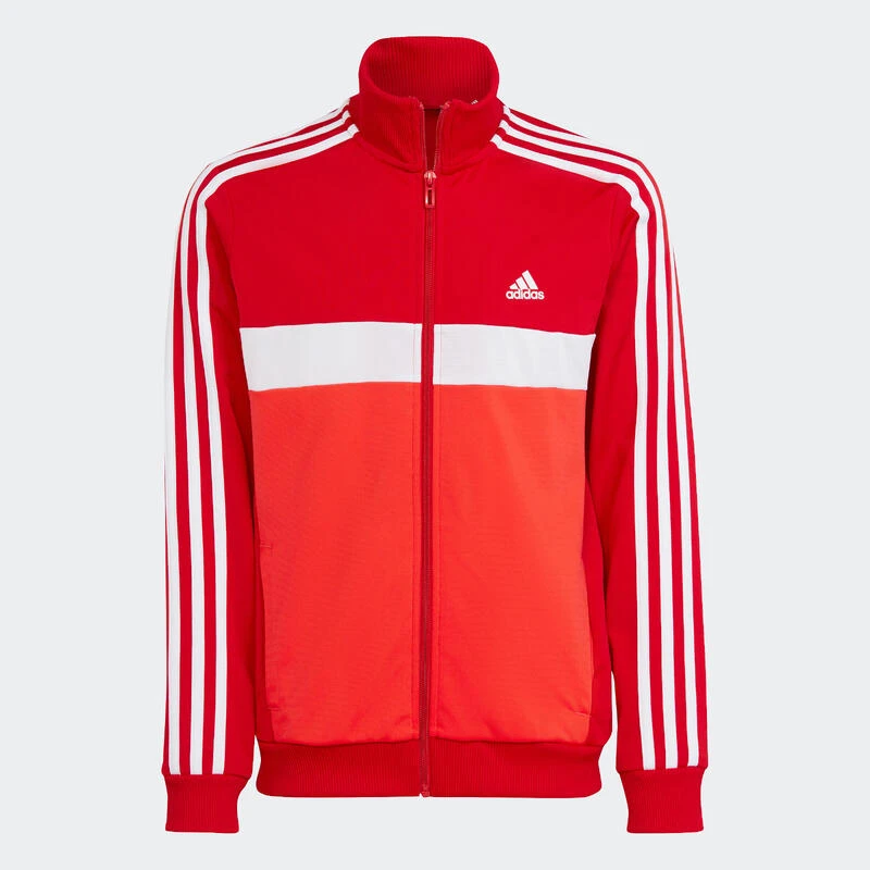 ADIDAS TRAININGSPAK VOOR KINDEREN COLORBLOCK ROOD 4 ADIDAS TRAININGSPAK VOOR KINDEREN COLORBLOCK ROOD - Afbeelding 2