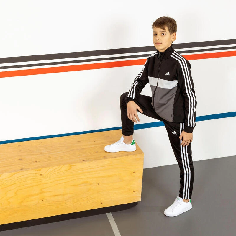 ADIDAS Trainingspak Voor Kinderen Colorblock Zwart 17 ADIDAS Trainingspak Voor Kinderen Colorblock Zwart - Afbeelding 15