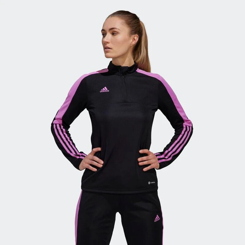 ADIDAS Trainingssweater Voor Voetbal Voor Volwassenen Tiro Zwart 4 ADIDAS Trainingssweater Voor Voetbal Voor Volwassenen Tiro Zwart - Afbeelding 2