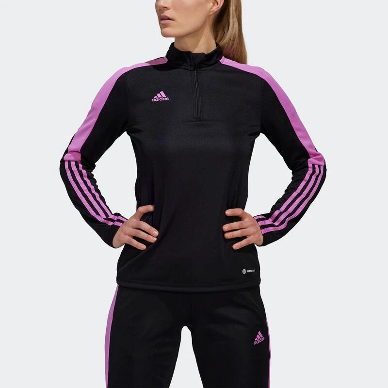 ADIDAS Trainingssweater Voor Voetbal Voor Volwassenen Tiro Zwart 6 ADIDAS Trainingssweater Voor Voetbal Voor Volwassenen Tiro Zwart - Afbeelding 4