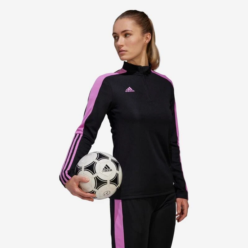 ADIDAS Trainingssweater Voor Voetbal Voor Volwassenen Tiro Zwart 7 ADIDAS Trainingssweater Voor Voetbal Voor Volwassenen Tiro Zwart - Afbeelding 5