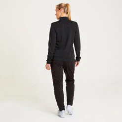 Kipsta Trainingsvest Voor Voetbal Essential Zwart En Grijs -Modekleding trainingsvest voor voetbal essential zwart en grijs 4