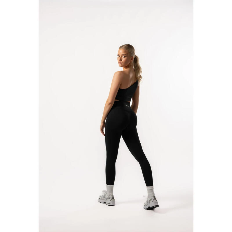 Ultimate Seamless Naadloze Scrunch Legging Zwart 4 Ultimate Seamless Naadloze Scrunch Legging Zwart - Afbeelding 2