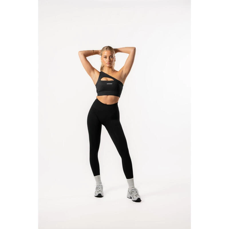Ultimate Seamless Naadloze Scrunch Legging Zwart 6 Ultimate Seamless Naadloze Scrunch Legging Zwart - Afbeelding 4