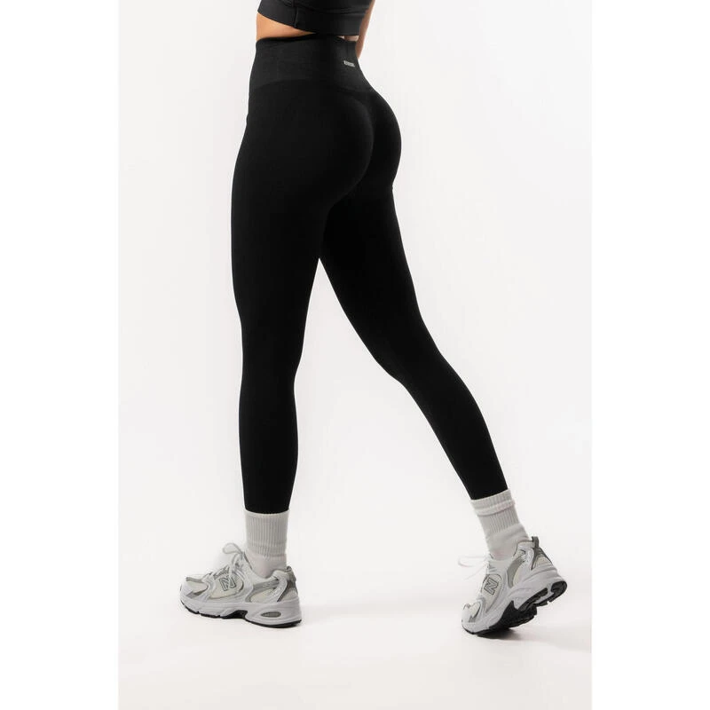Ultimate Seamless Naadloze Scrunch Legging Zwart 3 Ultimate Seamless Naadloze Scrunch Legging Zwart