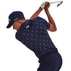 Under Armour Playoff 3.0 Bedrukte Polo Midnight Navy -Modekleding under armour playoff 30 bedrukte polo midnight navy 4