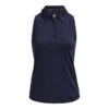 Under Armour Zinger Mouwloze Golfpolo Midnight Navy -Modekleding under armour zinger mouwloze golfpolo midnight navy