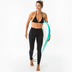 Uv-werende Legging Voor Surfen Dames 100 Zwart 34 Uv-werende Legging Voor Surfen Dames 100 Zwart -Modekleding uv werende legging voor surfen dames 100 zwart 12