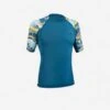 Surfrashguard 500 Met Korte Mouwen Voor Heren -Modekleding uv werende rashguard voor surfen heren 500 korte mouwen palmeraie
