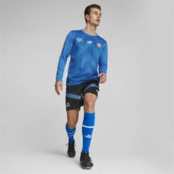 Voetbaltrainingsshorts Zwitserland Heren PUMA -Modekleding voetbaltrainingsshorts zwitserland heren puma 3