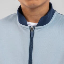 Decathlon Warm En Ademend Vest Met Rits Voor Kinderen S500 -Modekleding warm en ademend vest met rits voor kinderen s500 jeansblauw en blauw 2