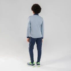 Decathlon Warm En Ademend Vest Met Rits Voor Kinderen S500 -Modekleding warm en ademend vest met rits voor kinderen s500 jeansblauw en blauw 8