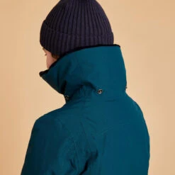 Warme En Waterdichte Kinderparka Voor Paardrijden 500 Warm -Modekleding warme en waterdichte paardrijparka voor kinderen 500 warm petrolgroen 8