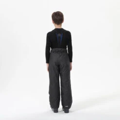 WEDZE Warme En Waterdichte Skibroek Voor Kinderen 100 Donkergrijs 12 WEDZE Warme En Waterdichte Skibroek Voor Kinderen 100 Donkergrijs -Modekleding warme en waterdichte skibroek voor kinderen 100 donkergrijs 10