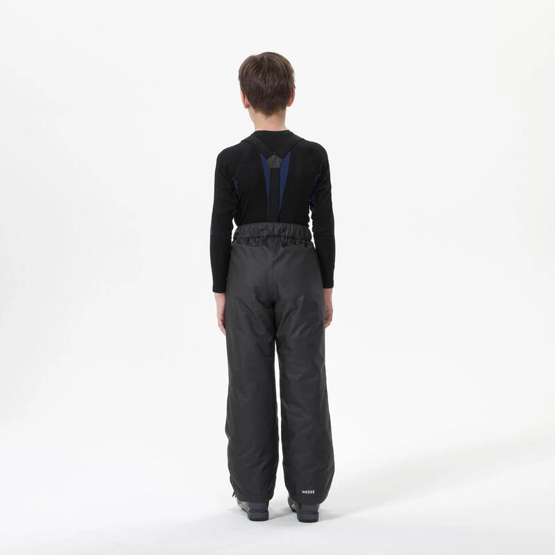 WEDZE Warme En Waterdichte Skibroek Voor Kinderen 100 Donkergrijs 6 WEDZE Warme En Waterdichte Skibroek Voor Kinderen 100 Donkergrijs - Afbeelding 4
