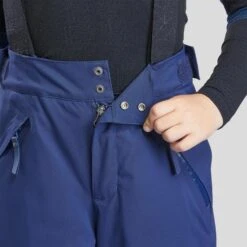 WEDZE Warme En Waterdichte Skibroek Voor Kinderen PNF 900 -Modekleding warme en waterdichte skibroek voor kinderen pnf 900 marineblauw 6
