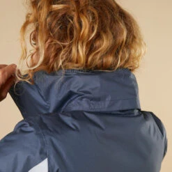 BTWIN Warme Fietsregenjas Voor Dames Stad 540 -Modekleding warme fietsregenjas voor dames stad 540 marineblauw 9