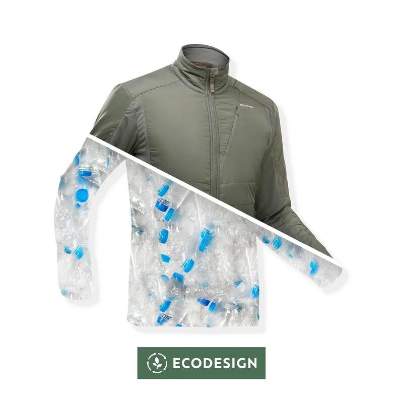 Quechua Warme Fleece Hybride Wandeljas Voor Heren SH900 MOUNTAIN 4 Quechua Warme Fleece Hybride Wandeljas Voor Heren SH900 MOUNTAIN - Afbeelding 2