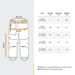 Quechua Warme Waterafstotende Wandelbroek SH500 MOUNTAIN Kinderen 7-15 Jaar -Modekleding warme waterafstotende wandelbroek sh500 mountain kinderen 7 15 jaar 2