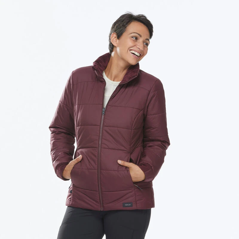 Waterdichte 3-in-1 Jas Voor Backpacken Dames Travel 900 Warm -15°C 12 Waterdichte 3-in-1 Jas Voor Backpacken Dames Travel 900 Warm -15°C - Afbeelding 10