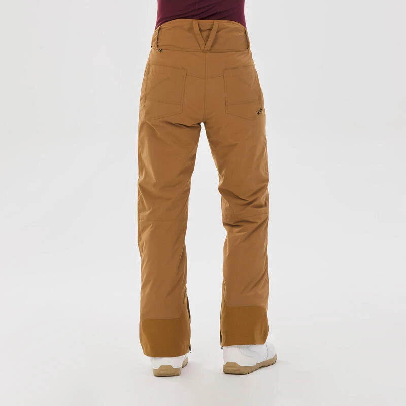 Waterdichte Snowboardbroek Voor Dames SNB 500 Camel 5 Waterdichte Snowboardbroek Voor Dames SNB 500 Camel - Afbeelding 3