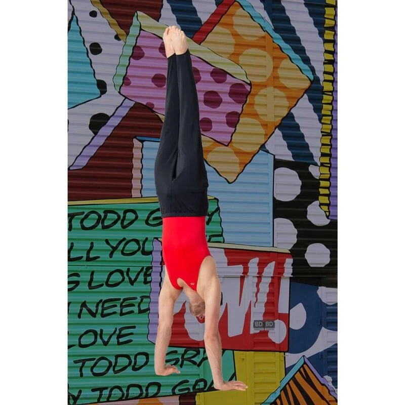 Zwarte Turnbroek Voor Heren 4 Zwarte Turnbroek Voor Heren - Afbeelding 2