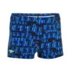 Speedo Zwemboxer Voor Jongens Blauw Met Print -Modekleding zwemboxer voor jongens blauw met print