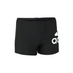 ADIDAS Zwemboxer Voor Kinderen Zwart Wit Met Logo -Modekleding zwemboxer voor kinderen zwart wit met logo 4