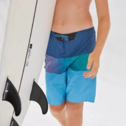 Boardshort 900 -Modekleding zwemshort boardshort 900 blauw 8
